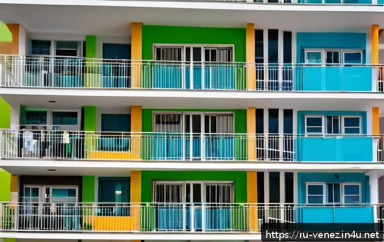 베네수엘라 부동산 투자 가능성 - A modern residential complex in Maracaibo, Venezuela, featuring contemporary apartment buildings wit...